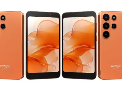 Ulefone Note 22 All Colors 3D model