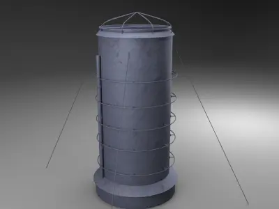 Battle ship Kawachi Miniatures Low-poly 3D model