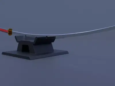 Nodachi 3D model