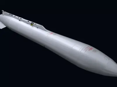 Fuel Tanks RPL-541-542 with Pylone for Mirage-2000 3D model