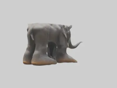 Elephant Feet 3D model