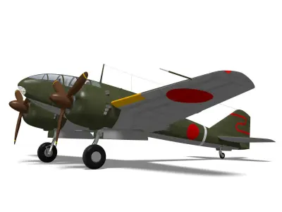 Ki46 Type III late  Dinah 3D model