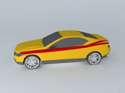 Car Rhino 1 13 NEG Free 3D model