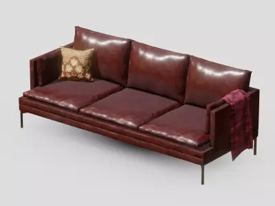 Couch Free low-poly 3D model