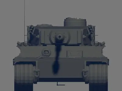 Tiger H1 3D model