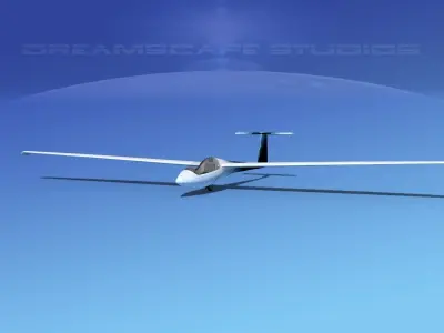 Centrair C-101 Pegase V05 Low-poly 3D model