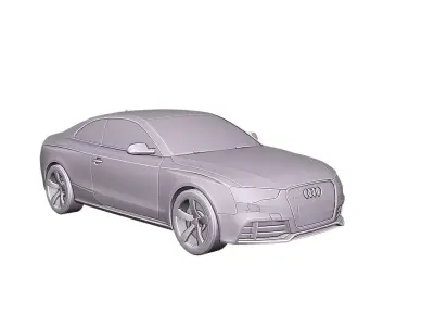 Audi RS5 Car Detailed Luxury Sports 3D Print Model 3D print model