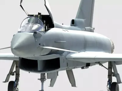 Eurofighter 2000 3D model