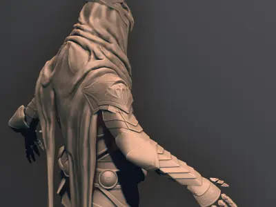 Armor of Artorias Free low-poly 3D model