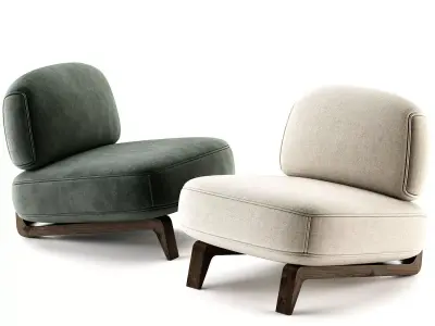 VAO Easy Chair By Paolo Castelli 3D model