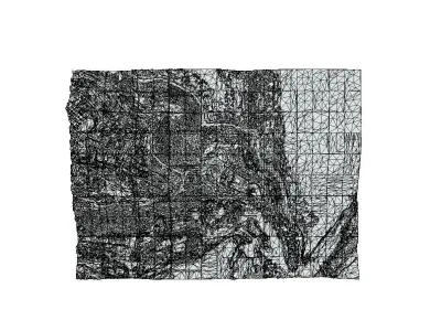 Castle of Segovia-Alcazar Low-poly 3D model