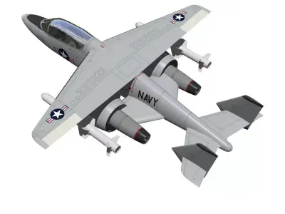 Grumman Nutcracker 3D model