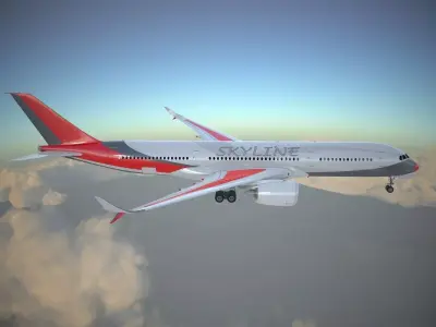 Generic Jet Airliner 3D model