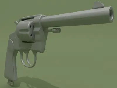 FREE Antique Gun Free 3D model