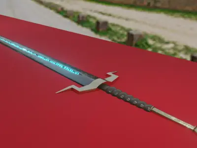 Rune Sword Free 3D model