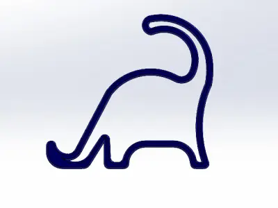 Dinosaur Inspired Phone Stand Fun and Functional Desk Accessory 3D print model