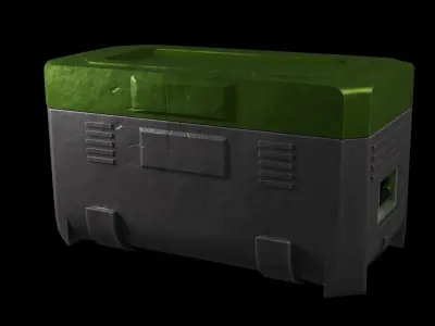 Chest box 3D model