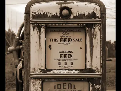 Gasoil pump Free 3D model