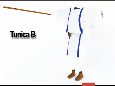 Roman Gladiator Referee Props Poser Daz 3D model