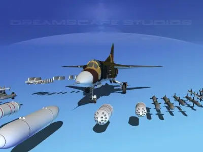 Mig 23 Flogger B V02 USSR 3D model