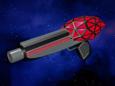 Plasma Pistol Mk I 3D model