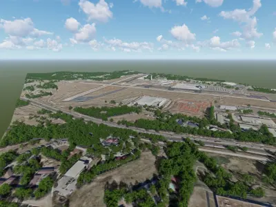 Roanoke Regional Woodrum Field 3D model