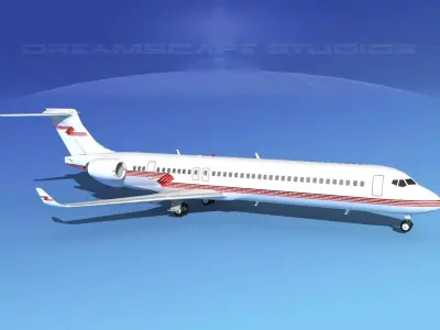 Comac ARJ21-900 Corporate 3  3D model