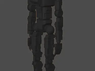 Battle Frame Mech- Inner-Base Frame Free low-poly 3D model