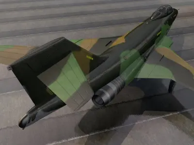 McDonnell RF-101B Voodoo 3D model