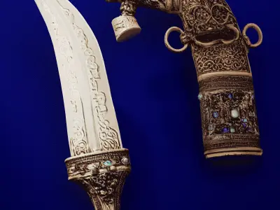 Regal Blades- A Curated Dagger Collection Low-poly 3D model