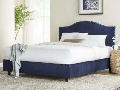 Brighton Upholstered Bed Free 3D model