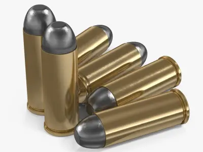 Cartridges .45 Colt 3D model