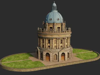 Bodleian Library 3D model