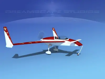 Rutan VariEze V11 3D model