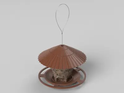 Bird Feeder 3D model