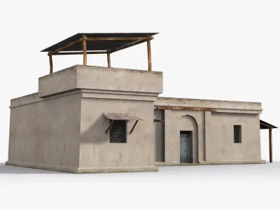 Arab xx22 Low-poly 3D model