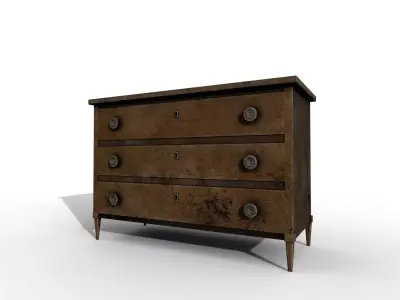abandoned Convenient Low-poly 3D model