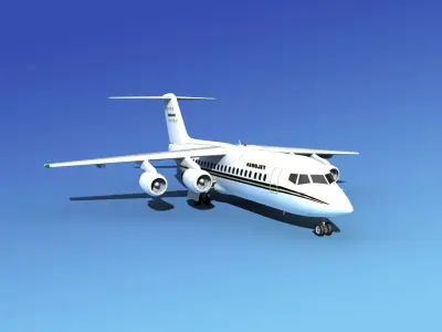 BAe 146-300 Aero Jet Express 3D model
