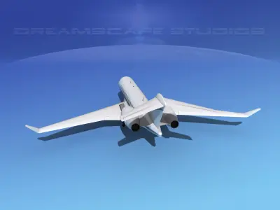 Global Express 8000 V11 3D model