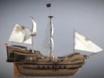 Old Ship 3D model