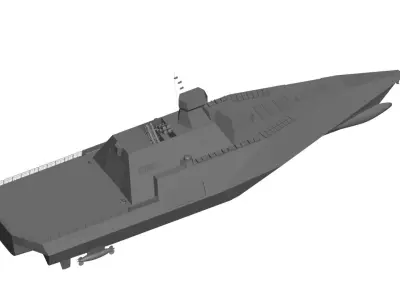 Navy 1 ship 3D model