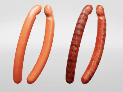 Sausage 3D model