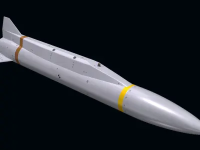 AGM-131 SRAM II 3D model