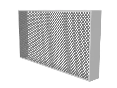 Filter Box Low-poly 3D model