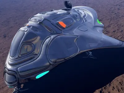 XTD27 Stealth Hunter 3D model