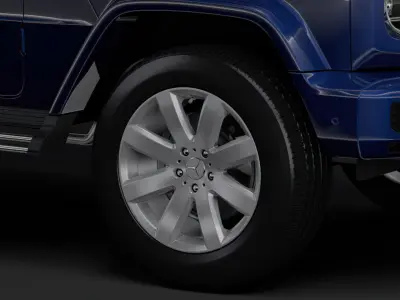 Mercedes Benz G 350d 2019 wheel 3D model