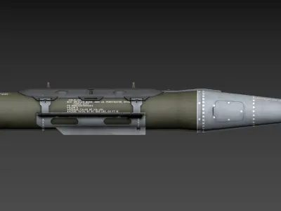GBU-31v3B JDAM 3D model