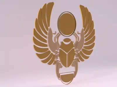 Egyptian Symbols - 021 Low-poly 3D model