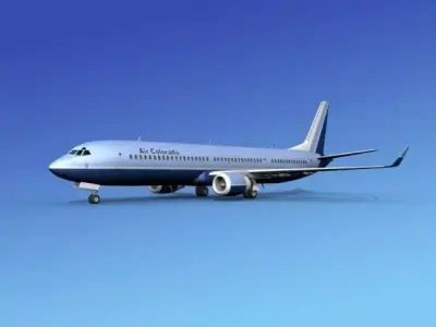 Boeing 737-900ER Air Colorado 3D model