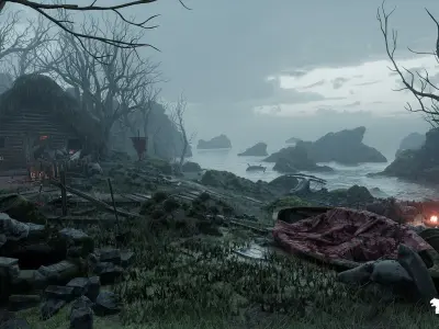 The Aftermath Medieval Environment Low-poly 3D model